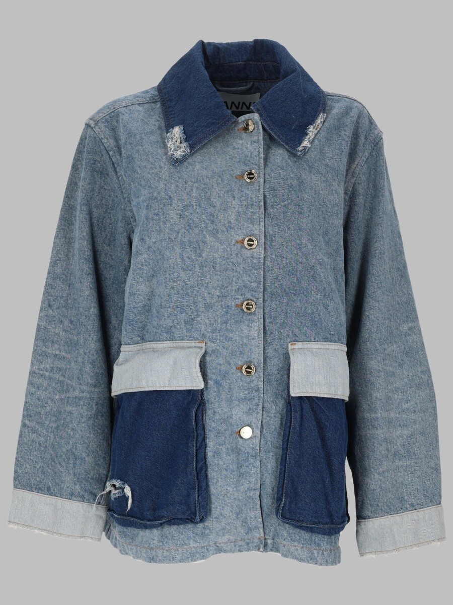 ガニー GANNI スーツジャケット スーツ ジャケット レディース ブルー Suit Jackets 412209 関税 送料無料 2026SS el|BRANDSHOP「il Tesoro」