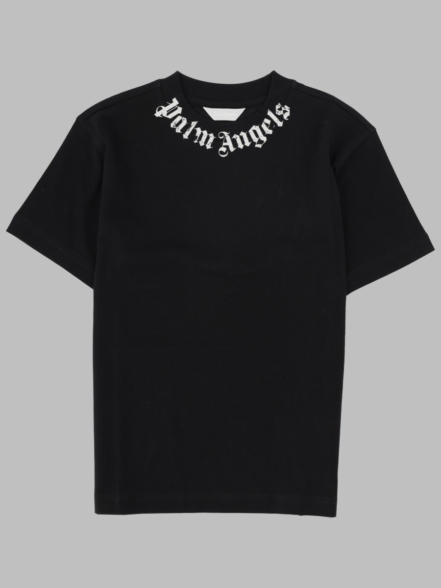 パーム・エンジェルス PALM ANGELS スポーツシャツ トップス ボーイズ 黒いこと Polo shirts 404332 関税 貨物輸送無料 2026SS el