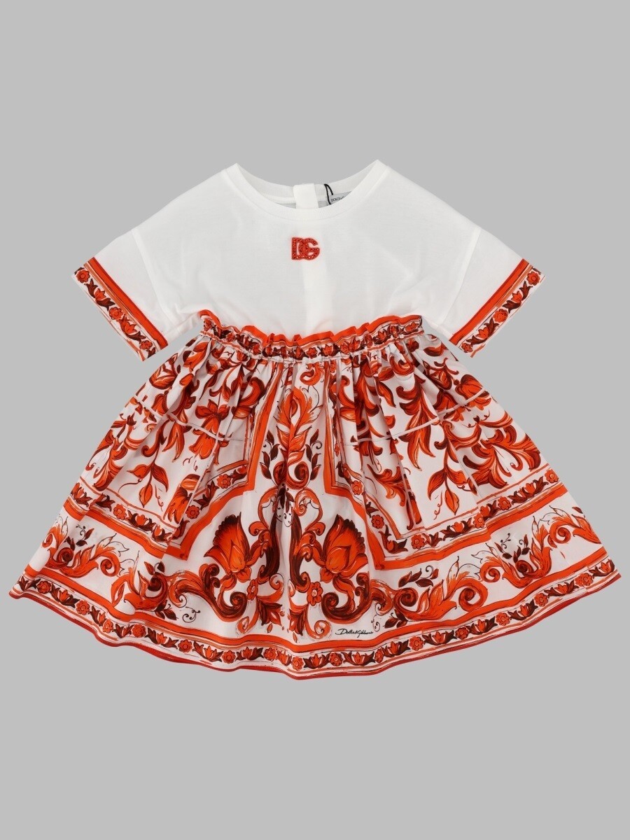 ドルチェ＆ガッバーナ DOLCE\u0026GABBANA ロング御召しもの 御召しもの ガールズ Long dresses 417734 関税 貨物輸送無料 2026AW el