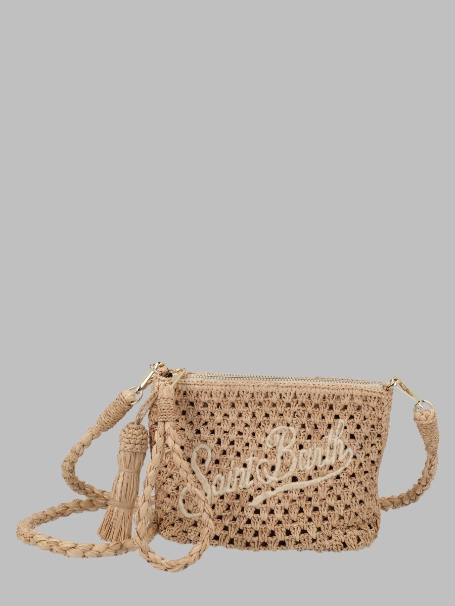 エムシーツーセイントバース MC2 SAINT BARTH クラッチペダル御徒面子 レディース ベージュ Clutch and wristlets bags 412002 関税 貨物輸送無料 2026SS el