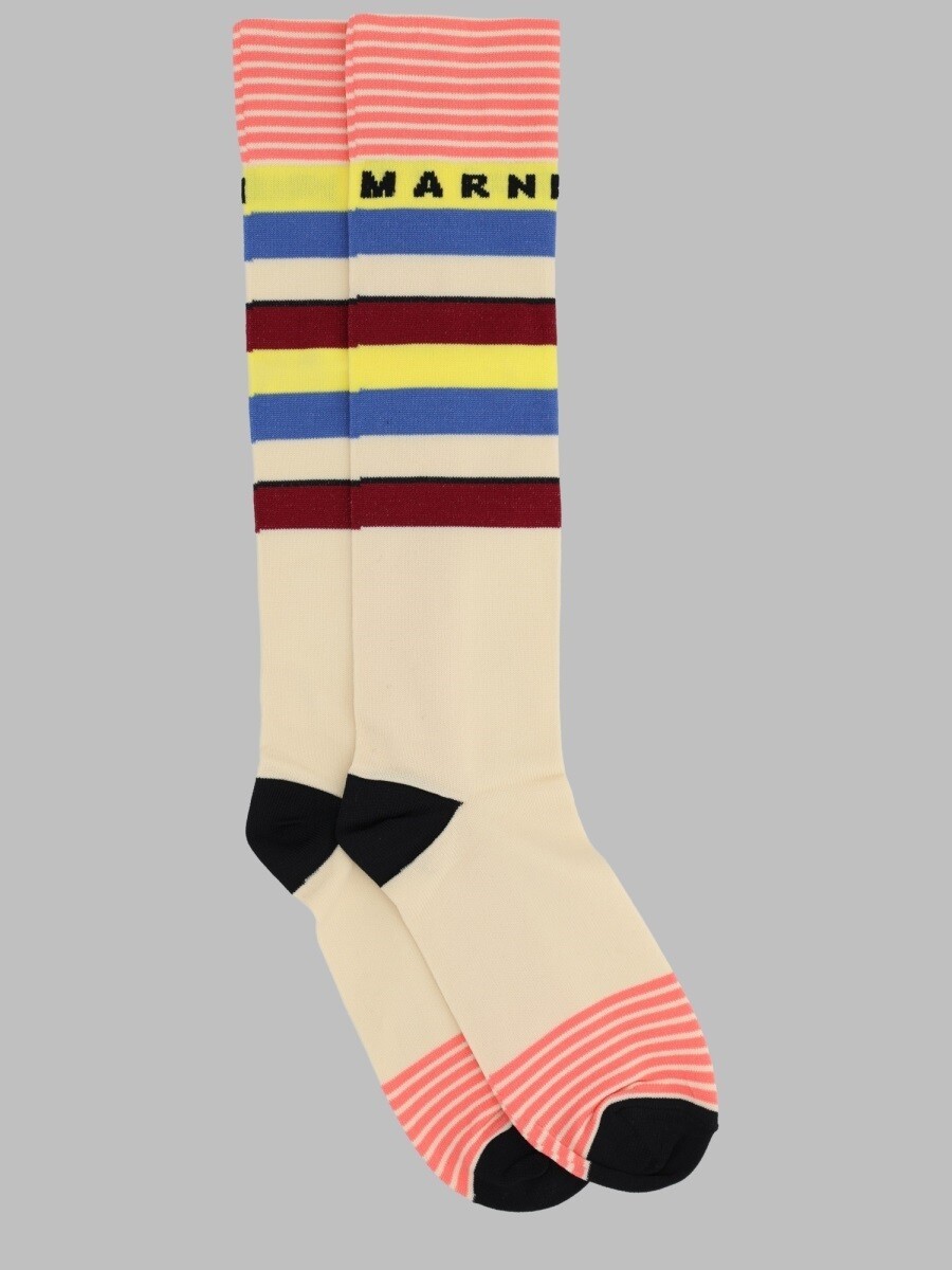 マルニ MARNI 靴下 ソックス ガールズ Socks 401311 関税 送料無料 2026SS el|BRANDSHOP「il Tesoro」
