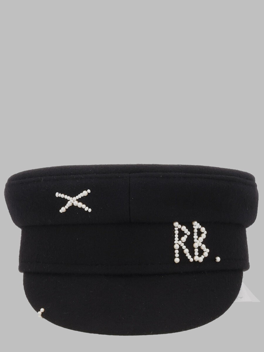 ラスラン バジンスキー RUSLAN BAGINSKIY ハット 帽子 レディース ブラック Hats 422381 関税 送料無料 2026AW el|BRANDSHOP「il Tesoro」