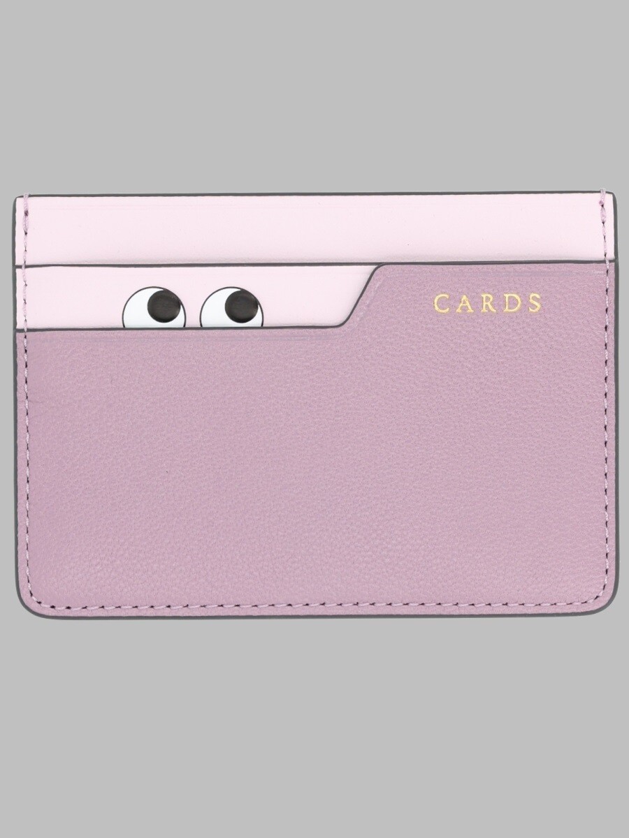 アニヤ ハインド行進曲 ANYA HINDMARCH 歌留多保持者 紙入れ レディース パープル Wallets and Card Holders 425350 関税 貨物輸送無料 2026AW el