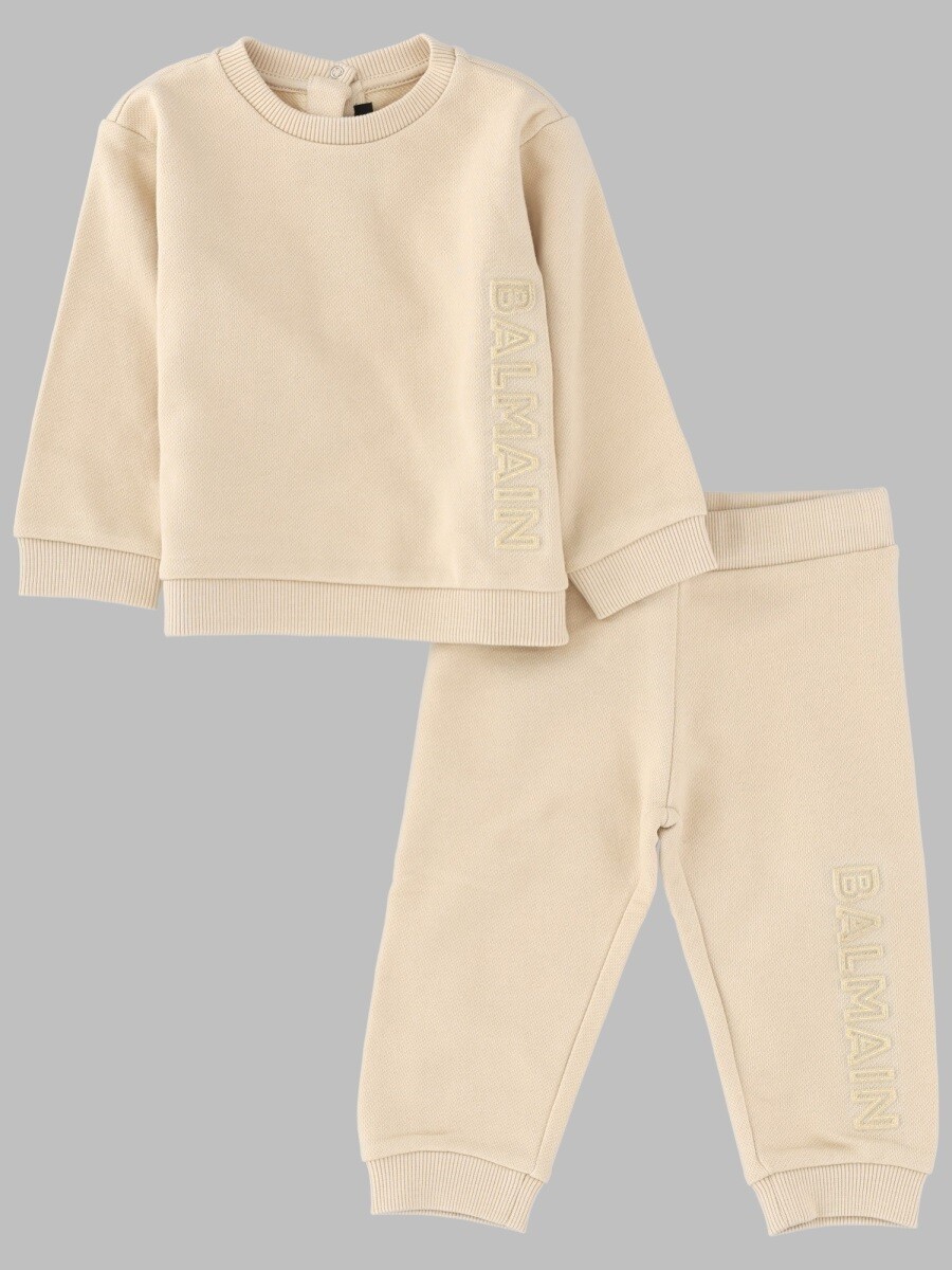 バルマン BALMAIN セットアップ オールインワン ボーイズ グレー Jumpsuits 308776 関税 送料無料 2024SS el｜BRANDSHOP「il Tesoro」
