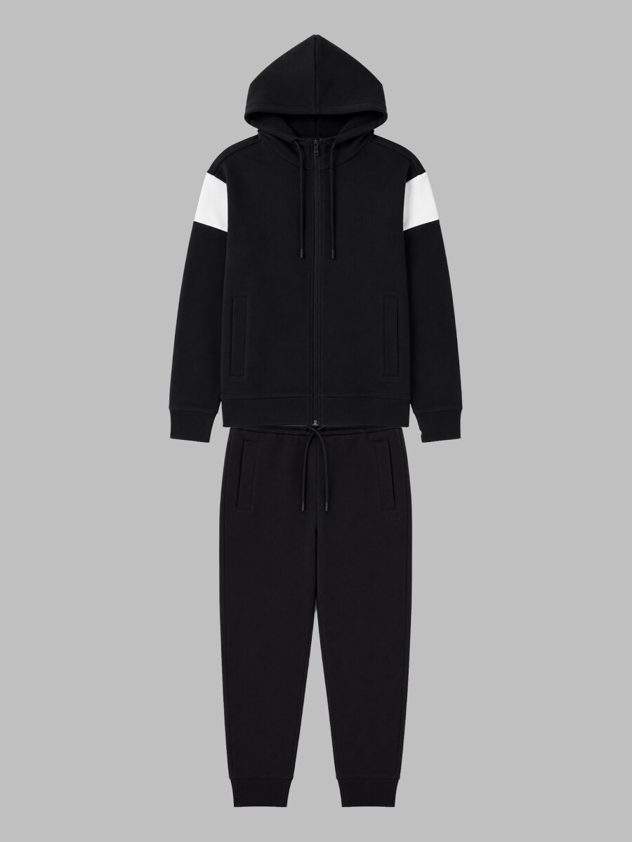 ボス BOSS トラックスーツ セットアップ メンズ ブラック TRACK SUITS 419730 関税 送料無料 2026AW el|BRANDSHOP「il Tesoro」