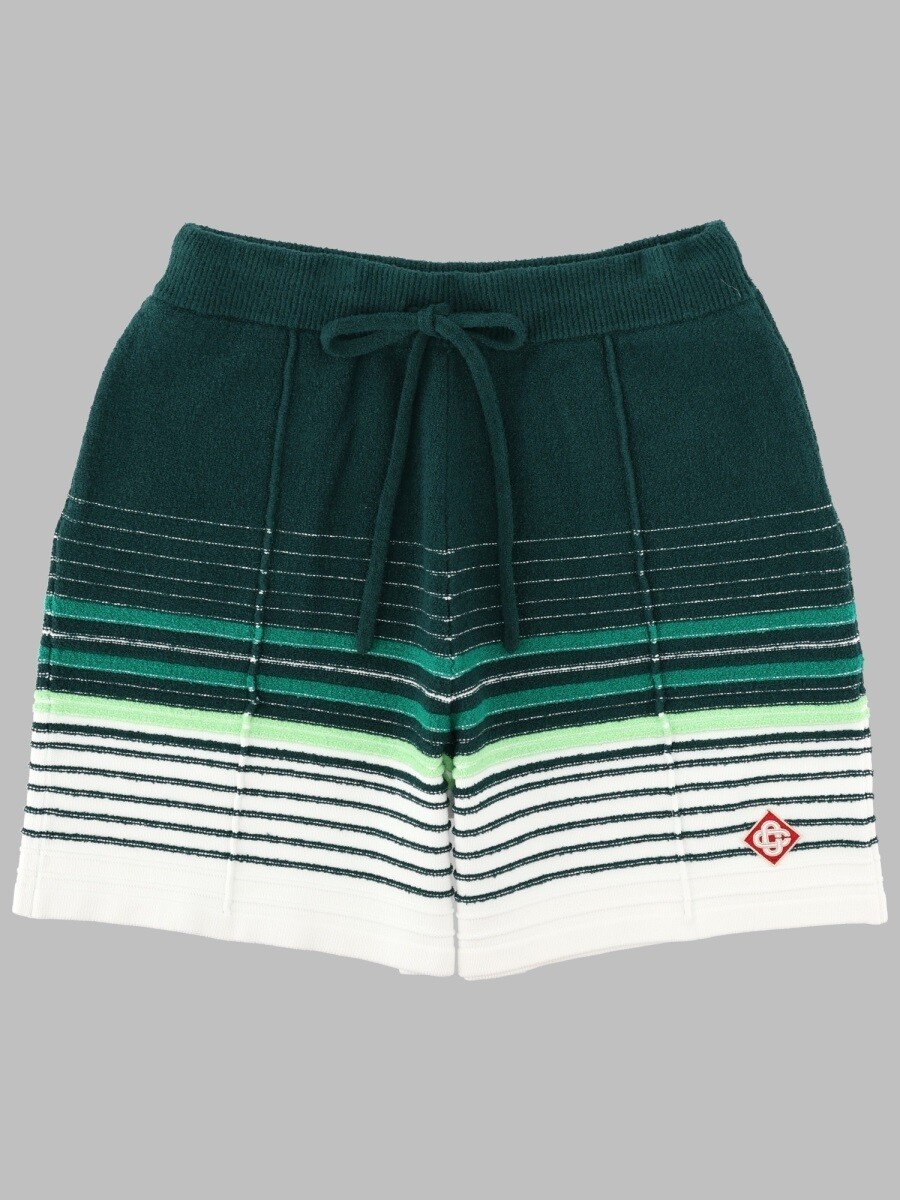 カサブランカ CASABLANCA ショーツ メンズ グリーン Shorts 417978 関税 送料無料 2026AW el|BRANDSHOP「il Tesoro」