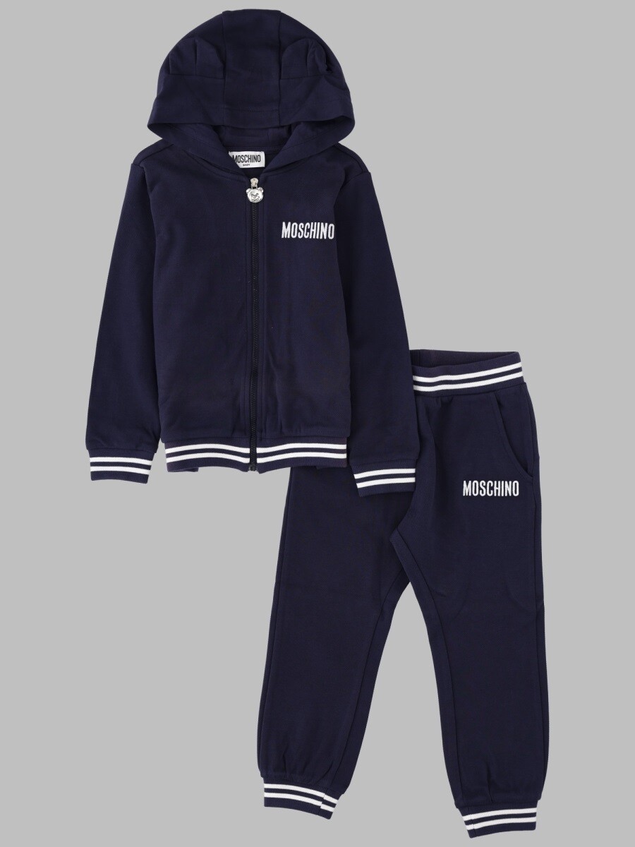 モスキーノ MOSCHINO セットアップ オールインワン ボーイズ ブルー Jumpsuits 248139 関税 送料無料 2022SS el｜BRANDSHOP「il Tesoro」