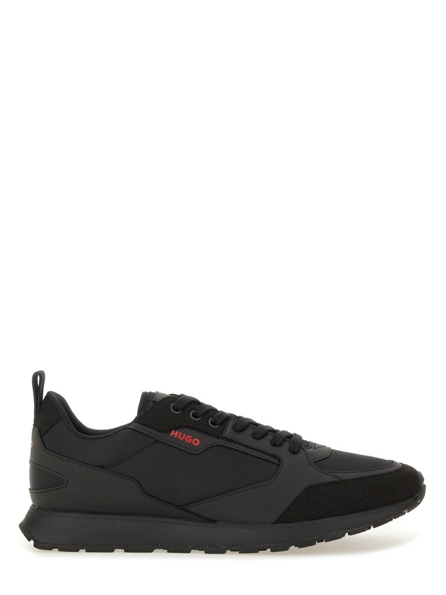 ヒューゴ HUGO スニーカー メンズ 黒いこと Sneakers 361832 関税 貨物輸送無料 2025AW el