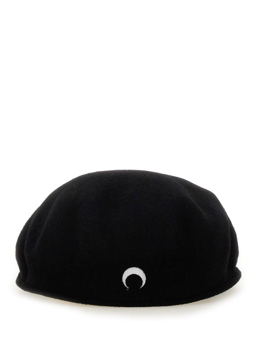 マリーンセル MARINE SERRE かぶり笠 かぶり笠 レディース 黒いこと Hats 362102 関税 貨物輸送無料 2025AW el