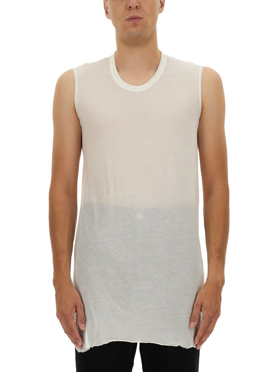 リック オウエンス RICK OWENS Tシャツ トップス メンズ ホワイト T-shirts and tops 362343 関税 送料無料 2025AW el|BRANDSHOP「il Tesoro」