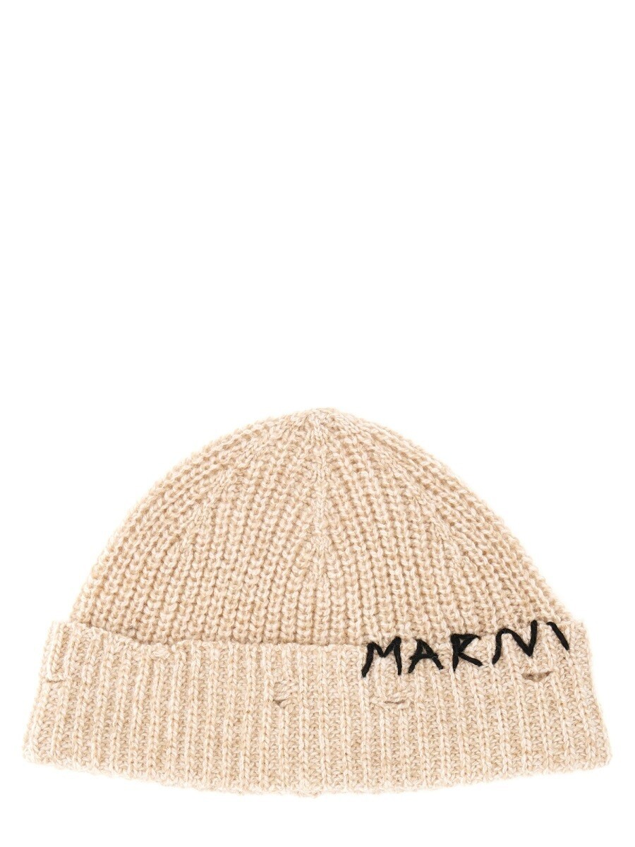 マルニ MARNI かぶり笠 かぶり笠 レディース ベージュ Hats 362153 関税 貨物輸送無料 2025AW el バッグ・小物・ブランド雑貨-キャップ-帽子