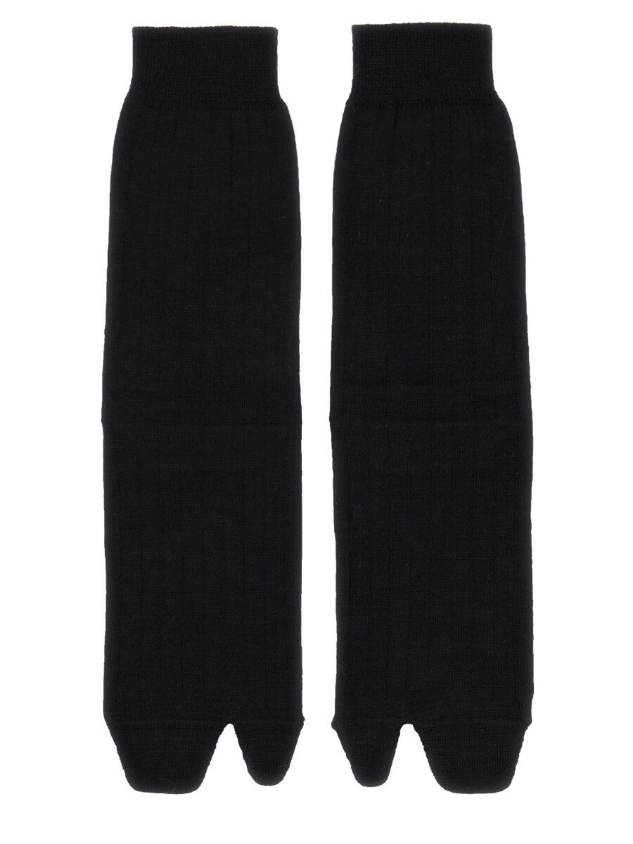 メゾン マルジェラ MAISON MARGIELA 靴下 ソックス レディース ブラック Socks 418754 関税 送料無料 2026AW el｜BRANDSHOP「il Tesoro」