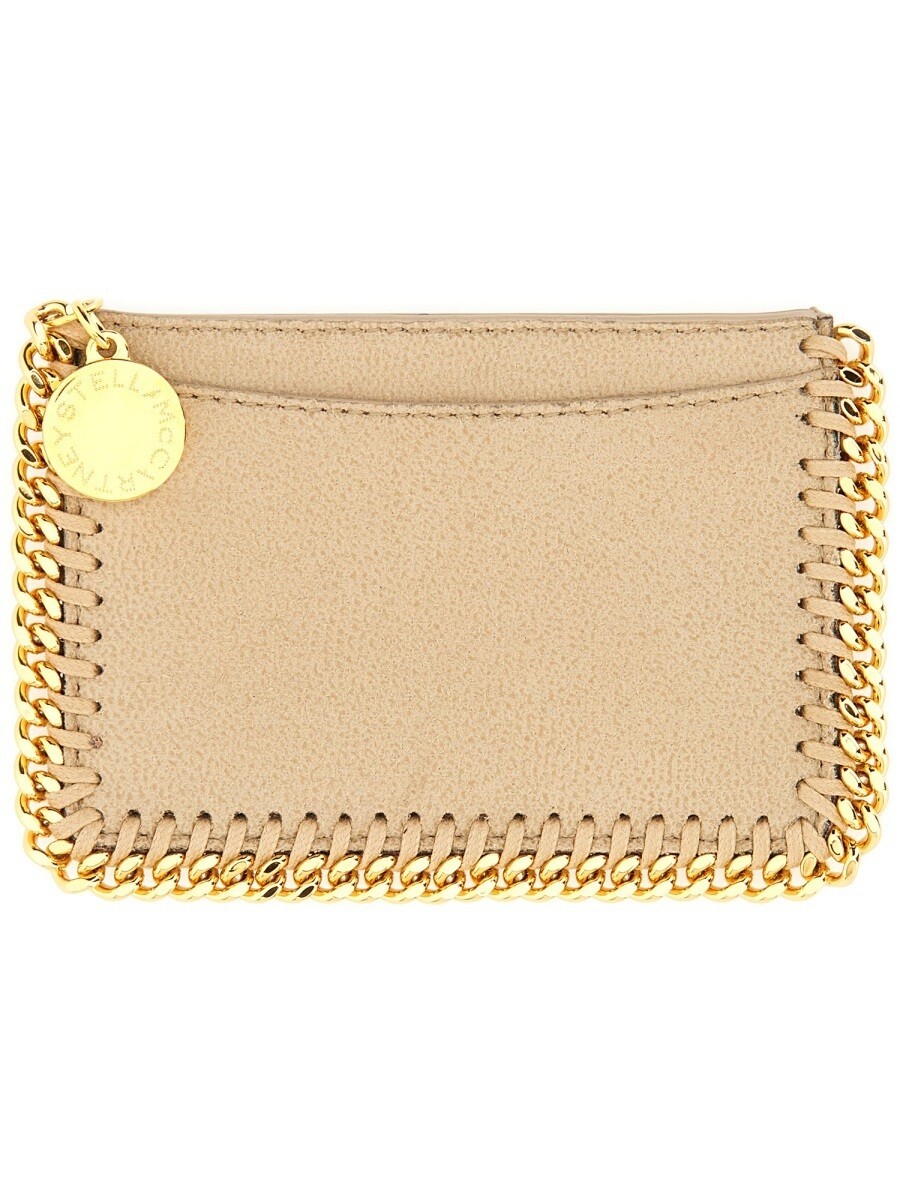 中心柱 ポールマッカートニー STELLA MCCARTNEY 歌留多保持者 紙入れ レディース ベージュ Wallets and Card Holders 362171 関税 貨物輸送無料 2025AW el