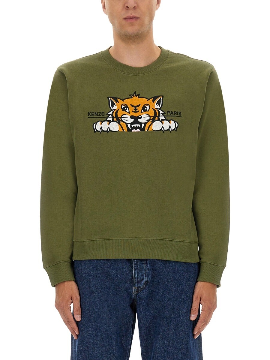 ケンゾー KENZO スウェットシャツ トレーナー メンズ グリーン Sweatshirts 362824 関税 送料無料 2025AW el｜BRANDSHOP「il Tesoro」