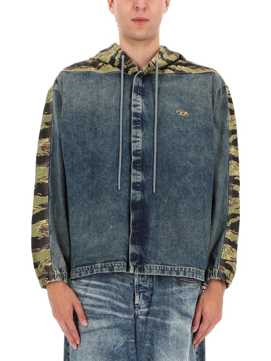 ディーゼル DIESEL ジャケット メンズ ブルー Jackets 363074 関税 送料無料 2025AW el｜BRANDSHOP「il Tesoro」