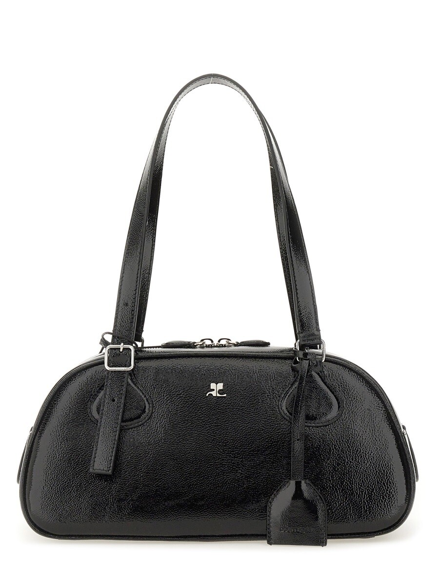 クレージュ COURREGES バッグ レディース ブラック Business bags 365038 関税 送料無料 2025AW el|BRANDSHOP「il Tesoro」