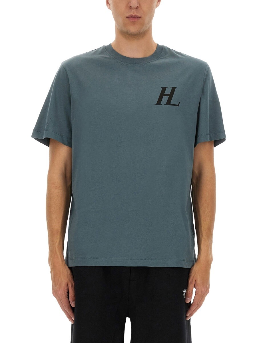 ヘルムートラング HELMUT LANG ティーシャツ メンズ 青色 T-shirts 364222 関税 貨物輸送無料 2025AW el Tシャツ・カットソー-メンズファッション-トップス