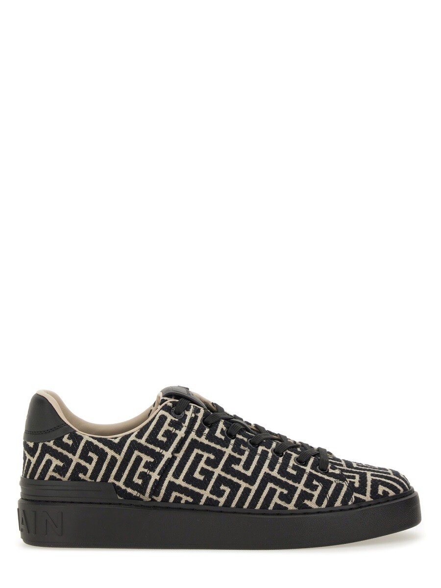 バルマン BALMAIN スニーカー メンズ 黒いこと Sneakers 364497 関税 貨物輸送無料 2025AW el