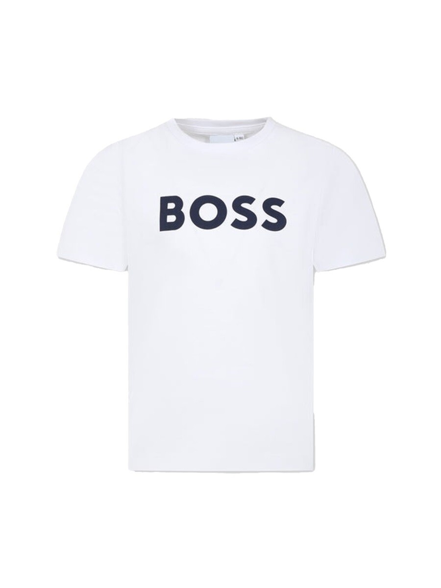 ヒューゴ 元締め HUGO BOSS スポーツシャツ トップス ボーイズ 白いこと Polo shirts 393335 関税 貨物輸送無料 2026SS el
