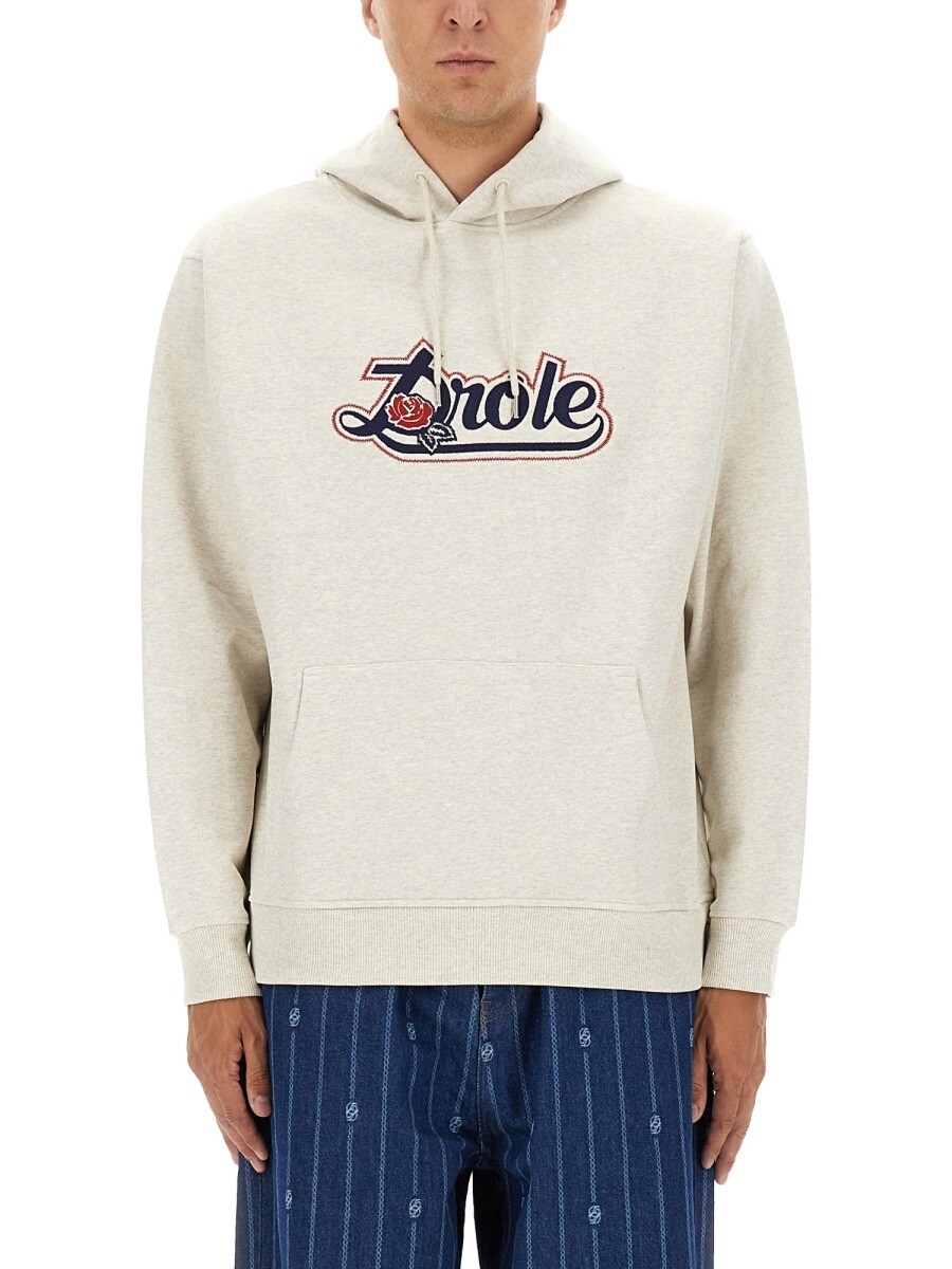 ドロール ド ムッシュ DROLE DE MONSIEUR トレーナー 調教師 メンズ 薄墨色 Sweatshirts 366864 関税 貨物輸送無料 2025AW el