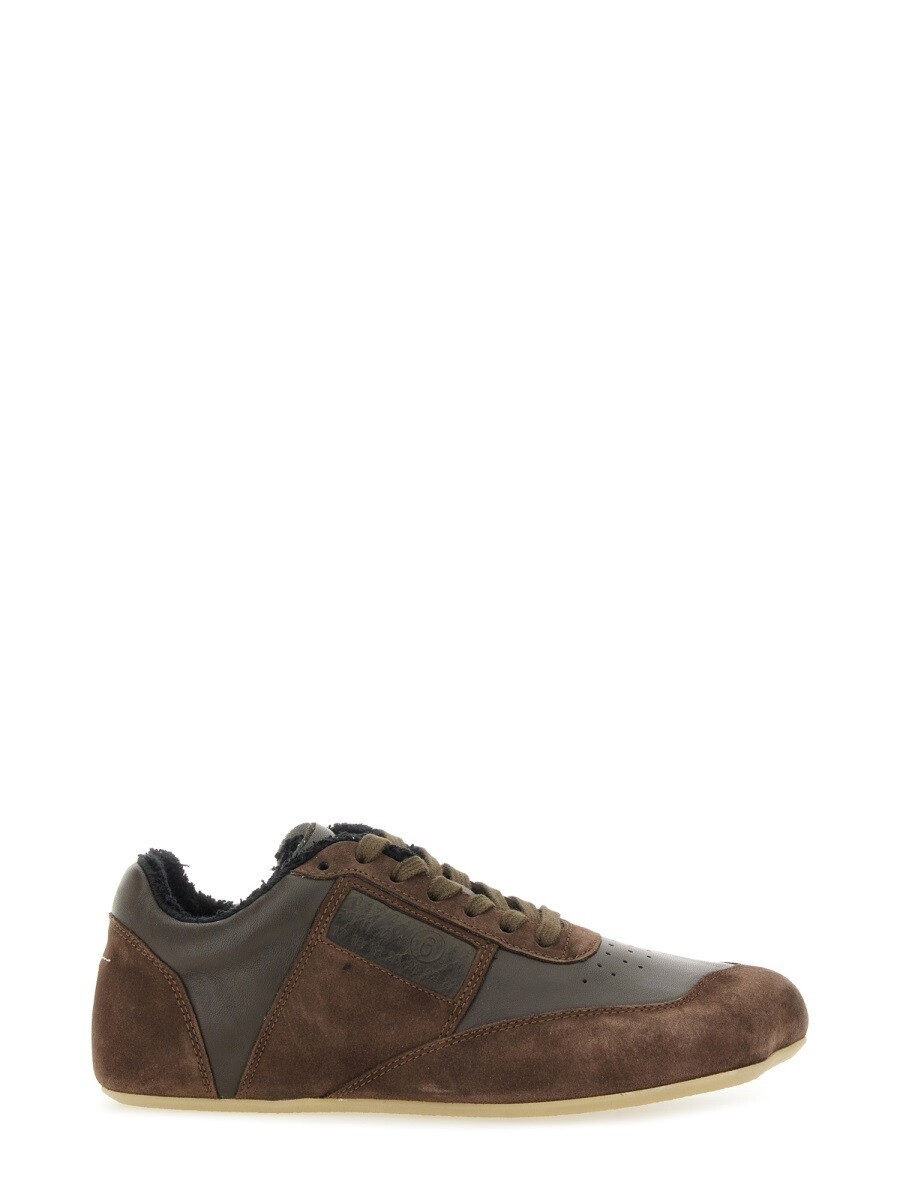 エムエム6 住みか マルジェラ MM6 MAISON MARGIELA スニーカー レディース 赤銅色 Sneakers 366561 関税 貨物輸送無料 2025AW el