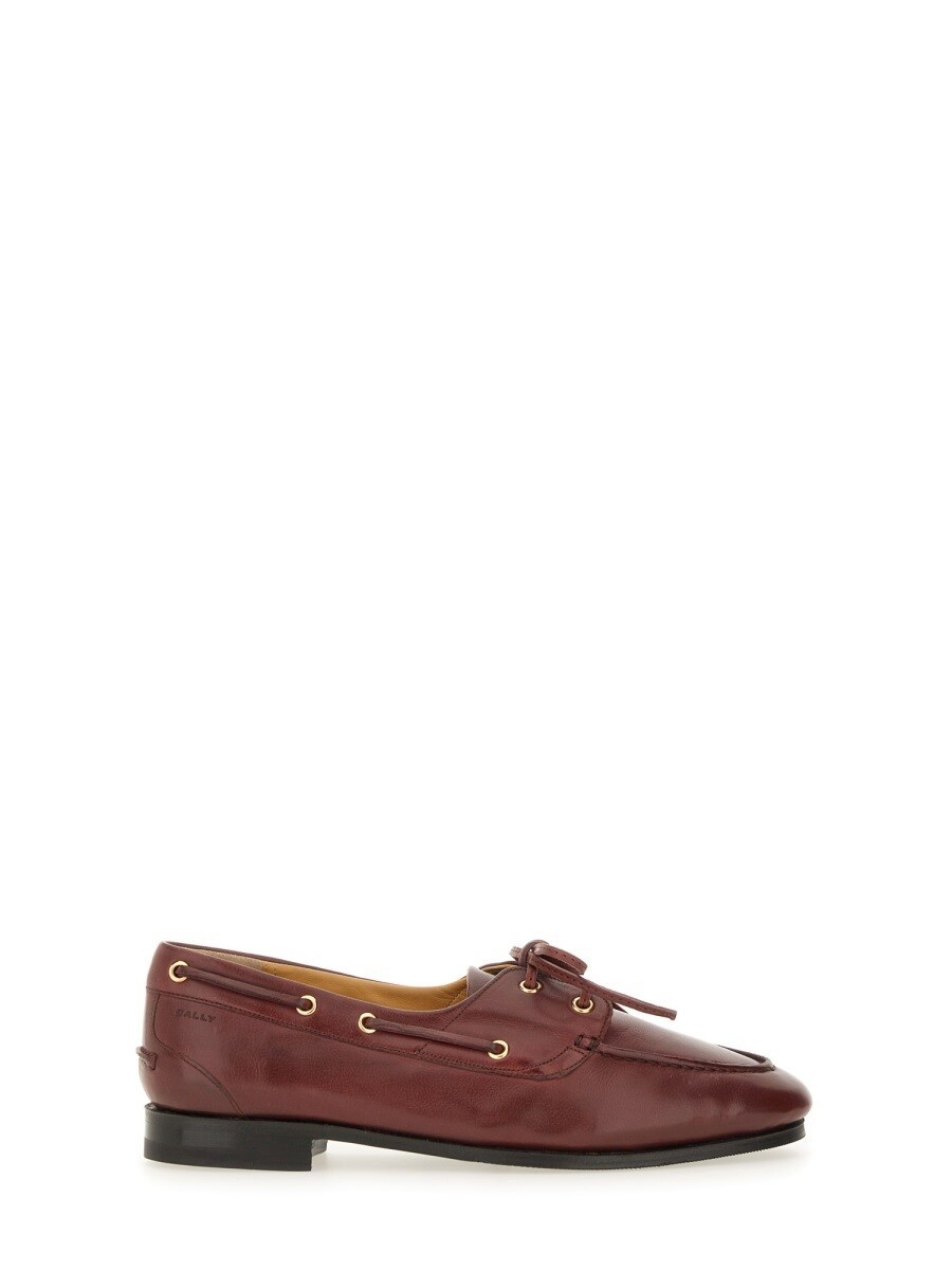バリー BALLY 置き目毛革 レディース 赤銅色 Loafers 366779 関税 貨物輸送無料 2025AW el