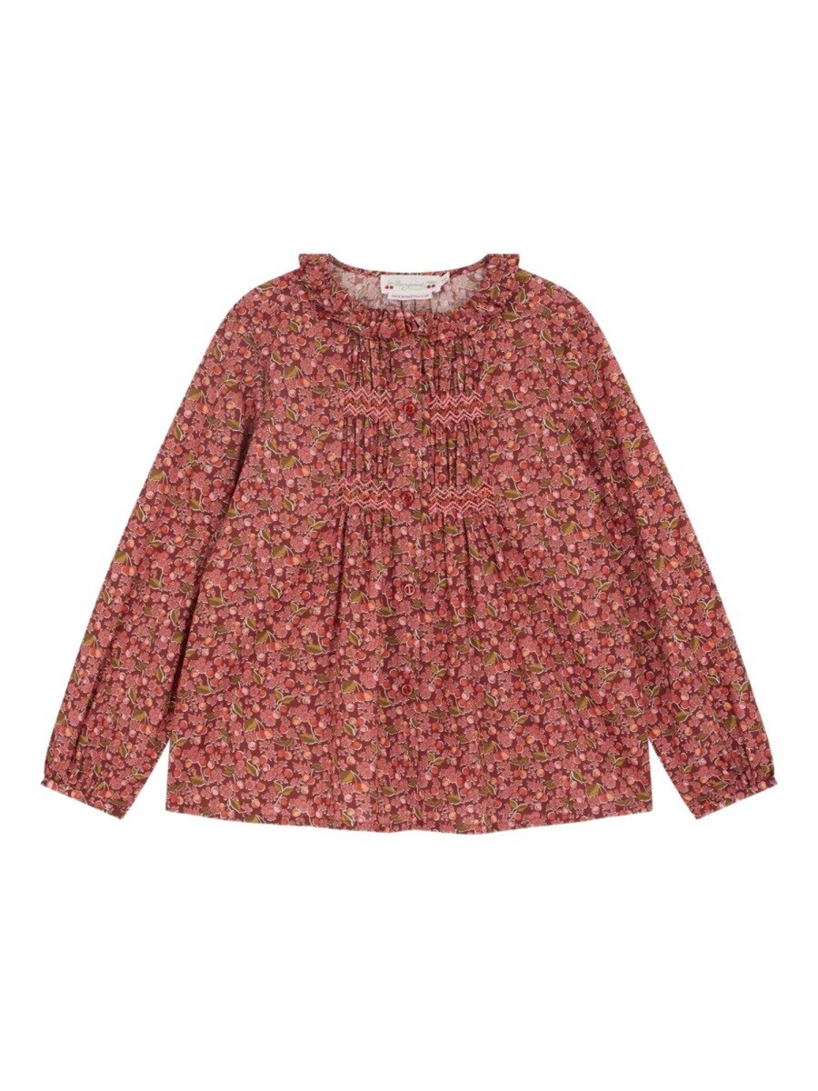 ボンポワン BONPOINT ポロシャツ トップス ガールズ レッド Polo shirts 368467 関税 送料無料 2025AW el|BRANDSHOP「il Tesoro」