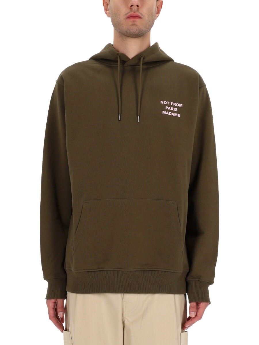 ドロール ド ムッシュ DROLE DE MONSIEUR トレーナー 調教師 メンズ 赤銅色 Sweatshirts 368097 関税 貨物輸送無料 2025AW el