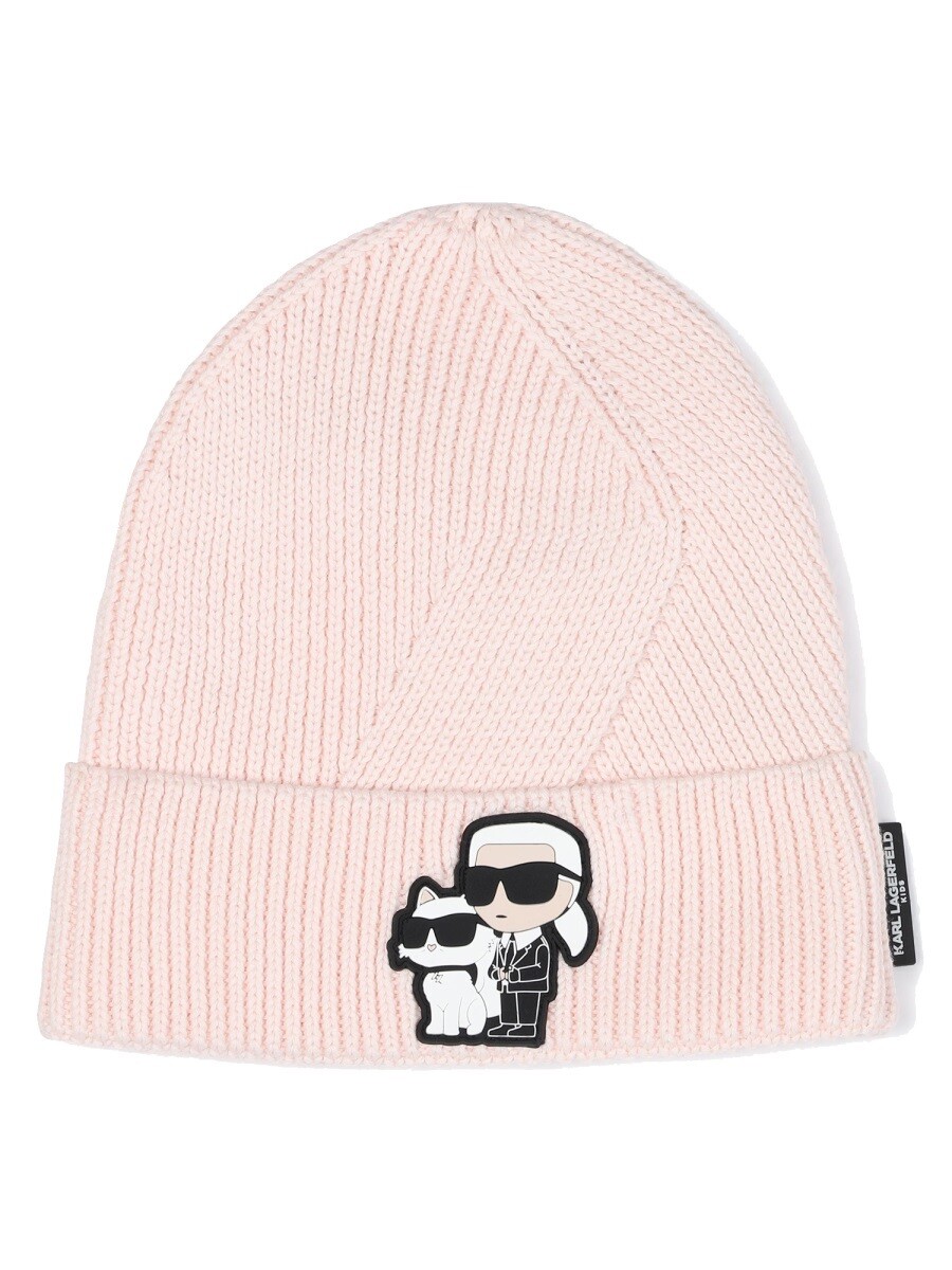 長い巻き毛 ラガーフェルド KARL LAGERFELD かぶり笠 かぶり笠 ガールズ サクラ色 Hats 367622 関税 貨物輸送無料 2025AW el