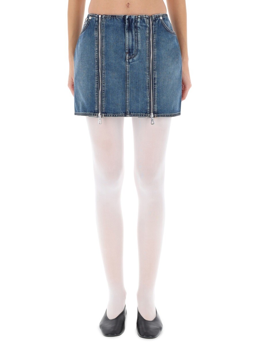 ジャンポール・ゴルチエ JEAN PAUL GAULTIER スカート レディース ブルー Skirts 367825 関税 送料無料 2025AW el|BRANDSHOP「il Tesoro」