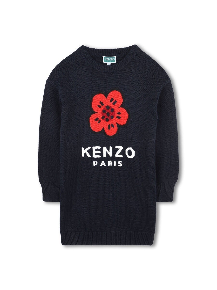 ケンゾー KENZO ロングドレス ドレス ガールズ ブルー Long dresses 368810 関税 送料無料 2025AW el｜BRANDSHOP「il Tesoro」