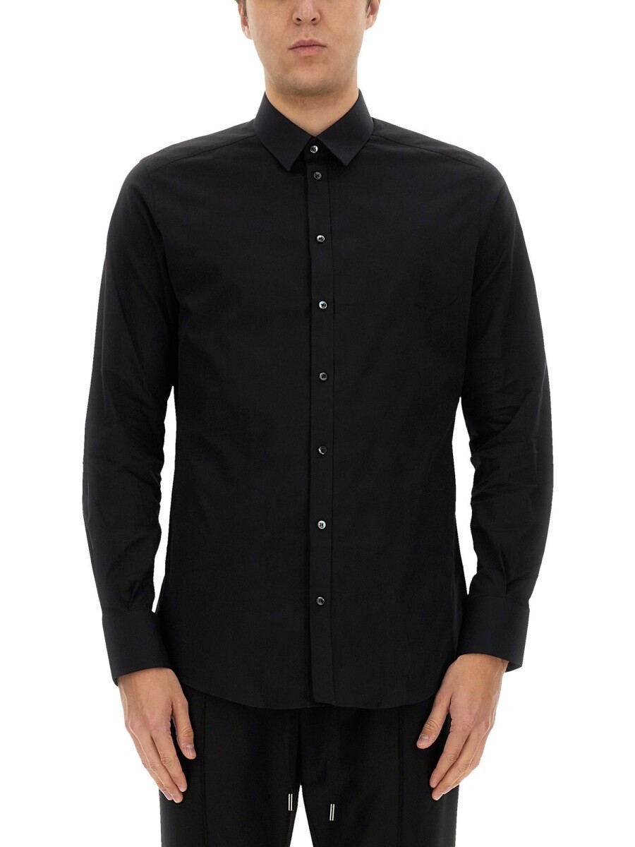 ドルチェ&ガッバーナ DOLCE&GABBANA シャツ メンズ ブラック Shirts 368967 関税 送料無料 2025AW el｜BRANDSHOP「il Tesoro」