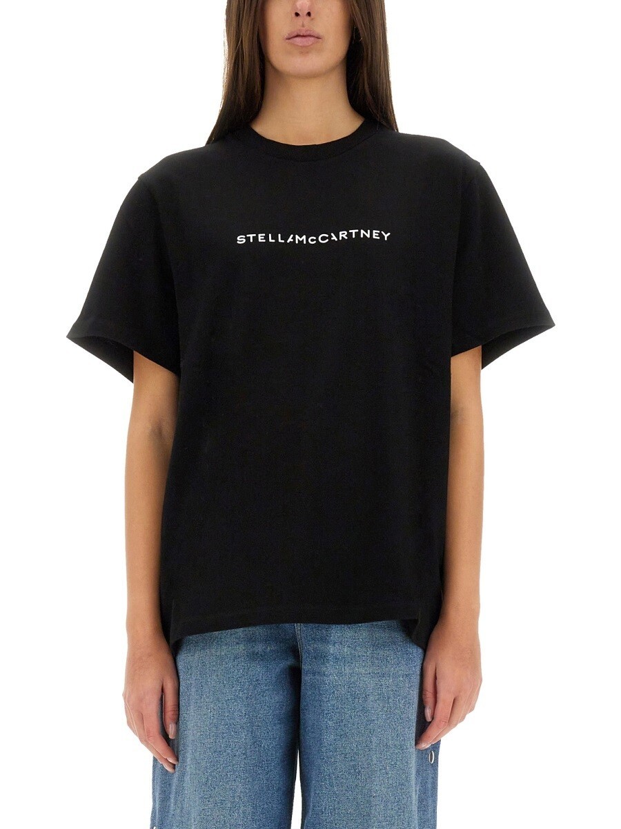 ステラ マッカートニー STELLA MCCARTNEY ポロシャツ Tシャツ レディース ブラック T-shirts and polo shirts 369388 関税 送料無料 2025AW el｜BRANDSHOP「il Tesoro」