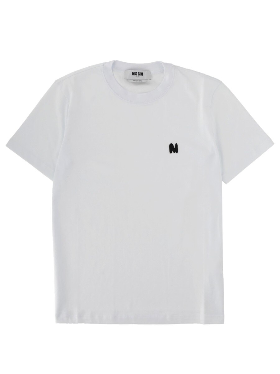 エムエスジーエム MSGM ポロシャツ Tシャツ レディース ホワイト T-shirts and polo shirts 369976 関税 送料無料 2025AW el｜BRANDSHOP「il Tesoro」