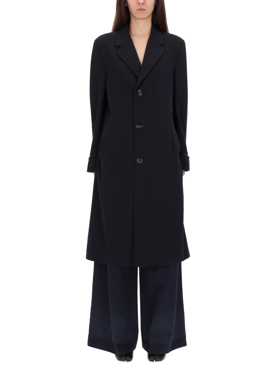 住みか マルジェラ MAISON MARGIELA トレンチコート 厚地の外套 レディース 青み Coats and trench coats 369935 関税 貨物輸送無料 2025AW el