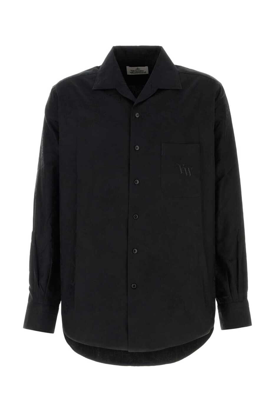 ヴィヴィアンウエストウッド VIVIENNE WESTWOOD シャツ メンズ ブラック Shirts 2401003YW0125 N206 Black 関税 送料無料 2025SS gb｜BRANDSHOP「il Tesoro」