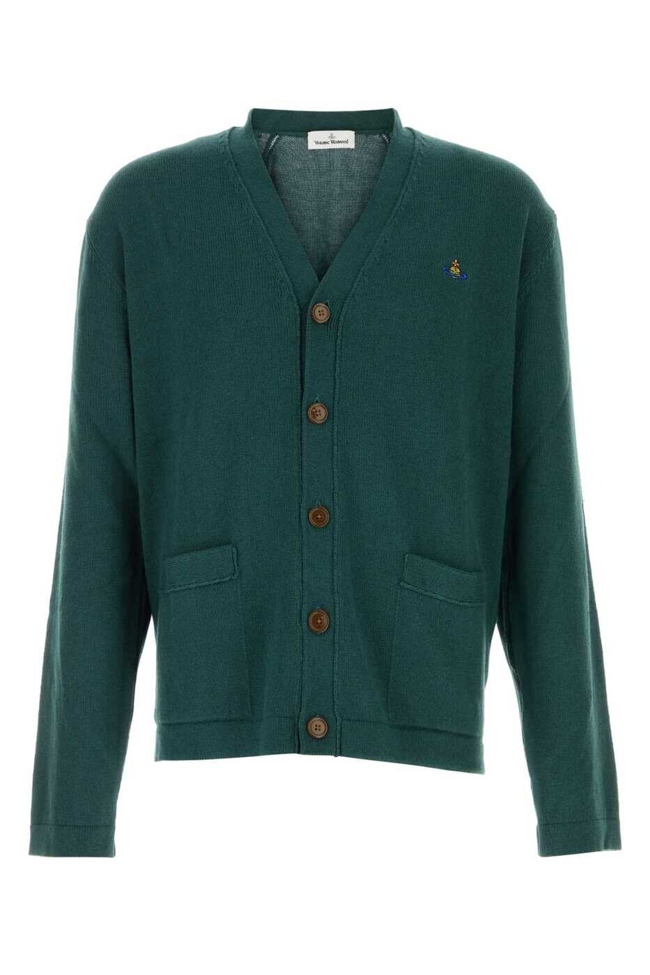 ヴィヴィアンウエストウッド VIVIENNE WESTWOOD セーター ニットウェア メンズ グリーン Knitwear 27010014Y001V M402 Green 関税 送料無料 2026AW gb｜BRANDSHOP「il Tesoro」