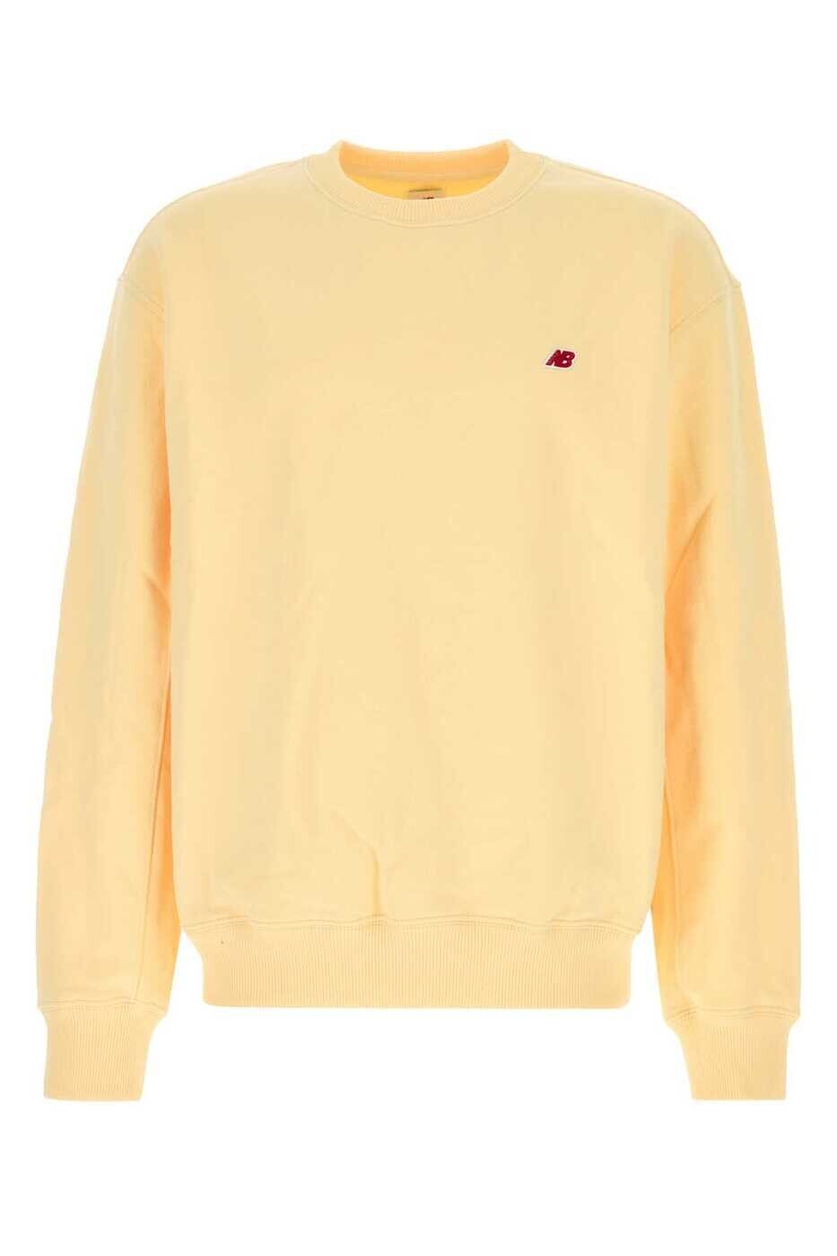 ニューバランス NEW BALANCE スウェットシャツ トレーナー メンズ イエロー Sweatshirts MT43541CAU CALCIUM Yellow 関税 送料無料 2025AW gb|BRANDSHOP「il Tesoro」