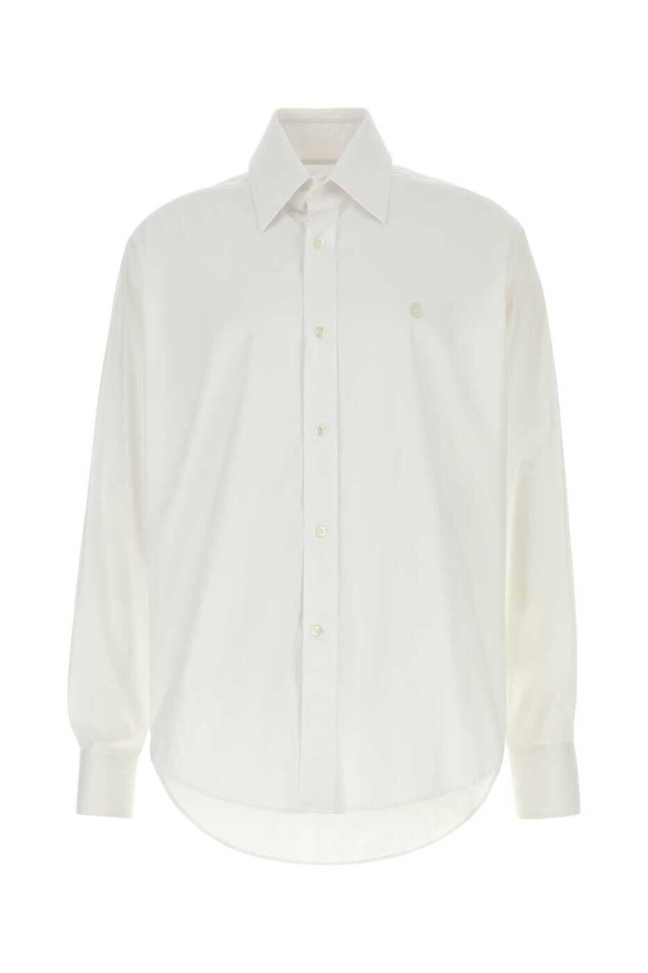 アレキサンダー マックイーン ALEXANDER MCQUEEN シャツ メンズ ホワイト Shirts 809346QNAAX 9000 White 関税 送料無料 2025SS gb|BRANDSHOP「il Tesoro」