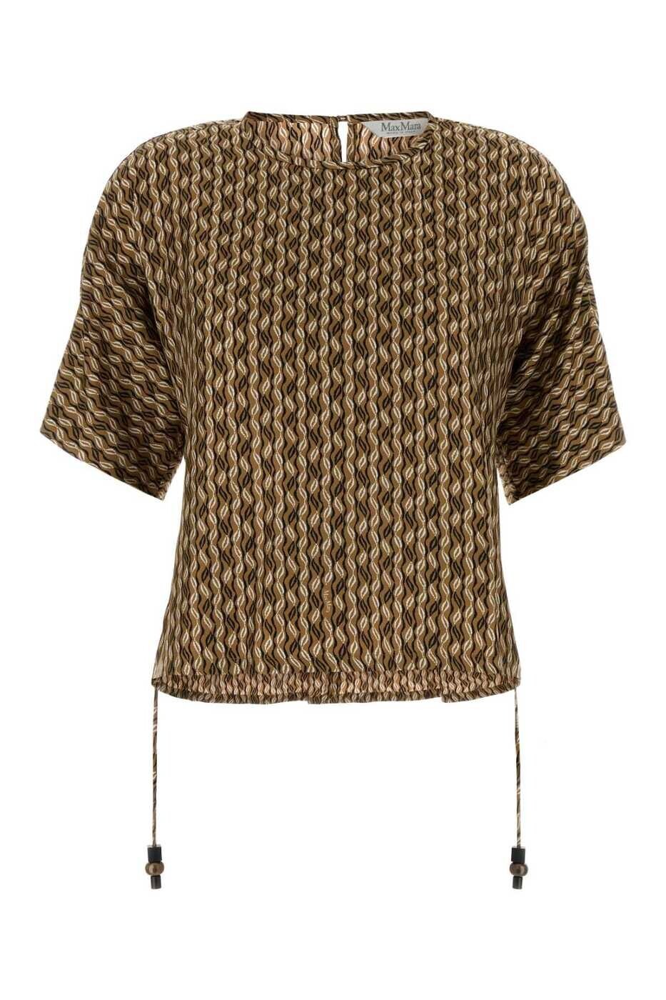 マックス マーラ MAX MARA Tシャツ トップス レディース マルチカラー T-shirts and tops 2611191052600 001 Printed 関税 送料無料 2026SS gb|BRANDSHOP「il Tesoro」