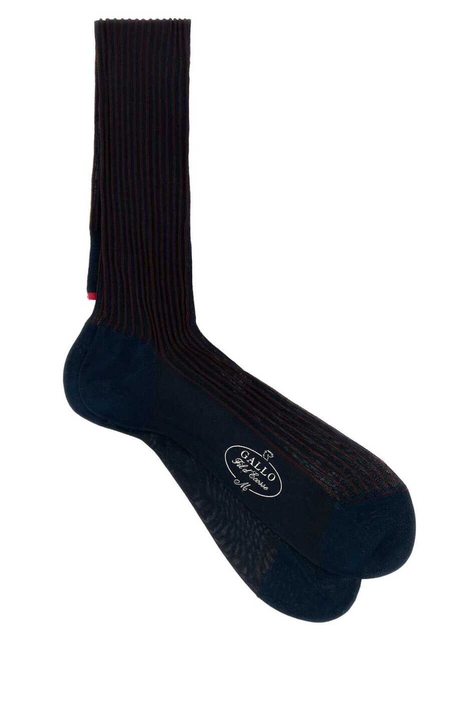 ガッロ GALLO 靴下 ソックス メンズ マルチカラー Socks AP106215 12734 Multicoloured 関税 送料無料 gb|BRANDSHOP「il Tesoro」