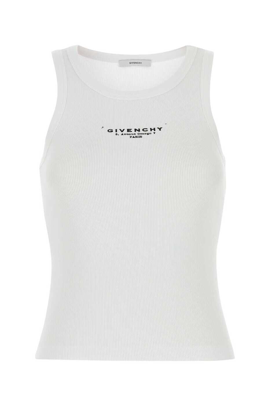 ジバンシィ GIVENCHY Tシャツ トップス レディース ホワイト T-shirts and tops BW70FPP75N 100 White 関税 送料無料 2026SS gb｜BRANDSHOP「il Tesoro」