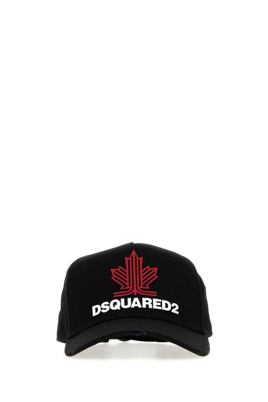ディースクエアード DSQUARED2 ハット 帽子 メンズ ブラック Hats BCM103205C00001 2124 Black 関税 送料無料 2026AW gb｜BRANDSHOP「il Tesoro」
