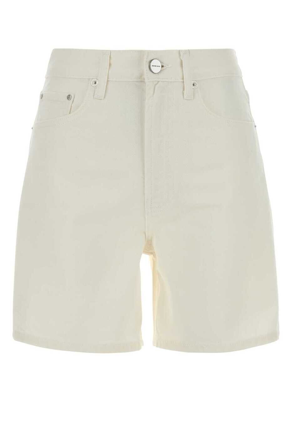 アニンビン ANINE BING デニムショーツ ショーツ レディース ホワイト Denim shorts A0510677 OFW25 White 関税 送料無料 2026SS gb｜BRANDSHOP「il Tesoro」