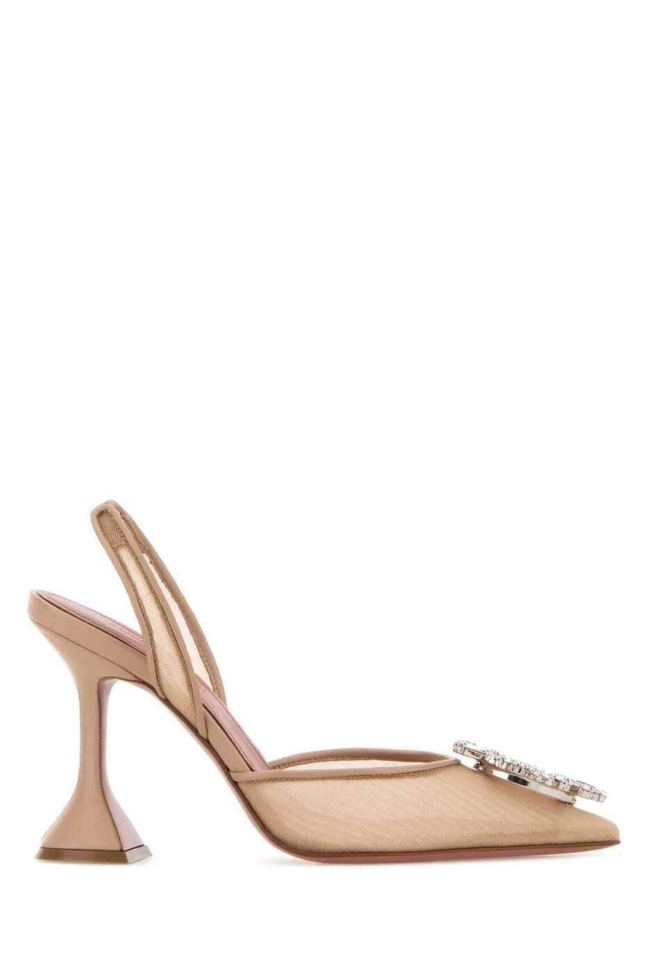 アミナ モアディ AMINA MUADDI ハイヒール パンプス レディース High heels BEGUMMESHSLING95 BEIGE Beige o Tan 関税 送料無料 2026AW gb｜BRANDSHOP「il Tesoro」