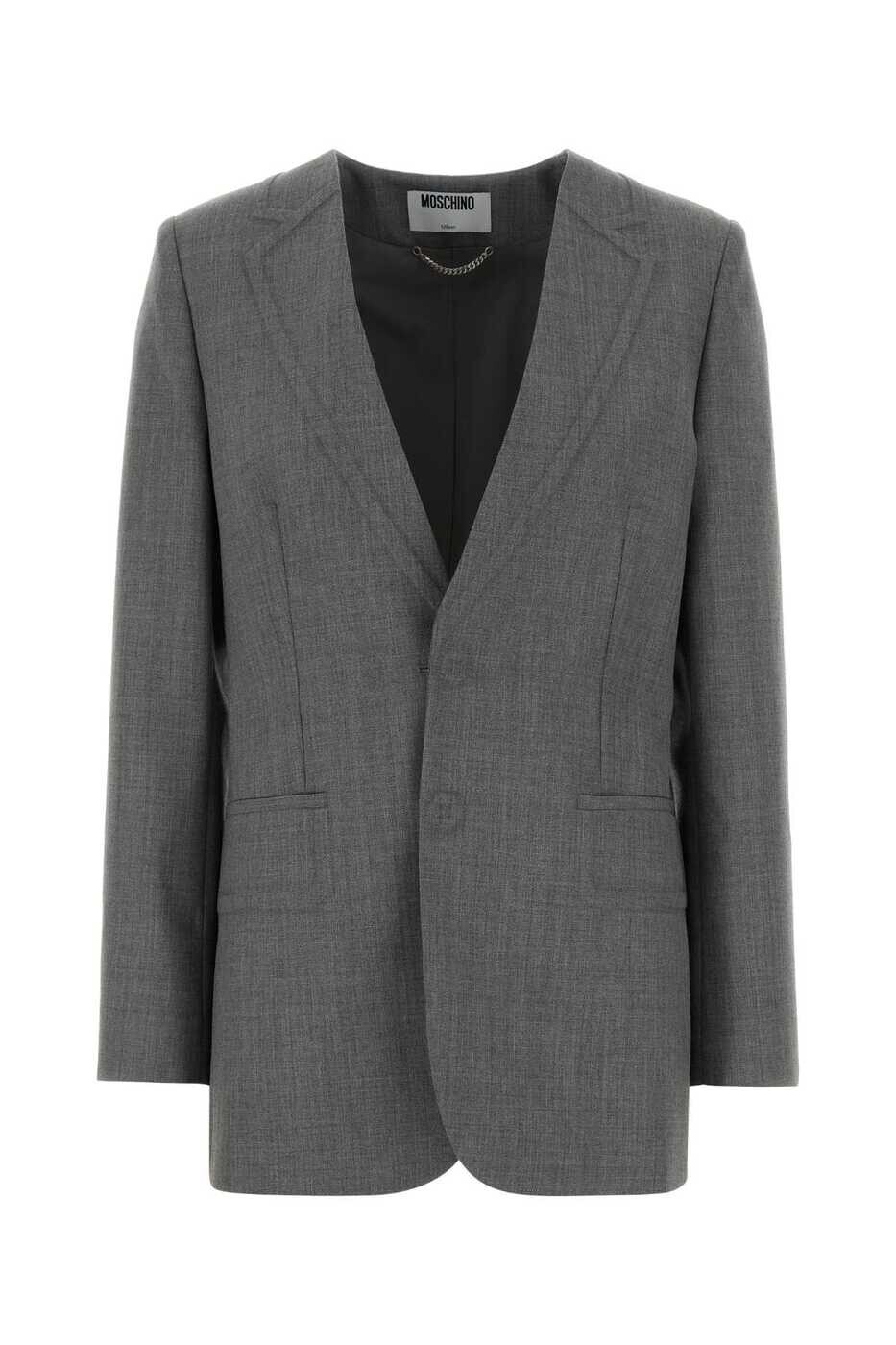 モスキーノ MOSCHINO ジレ ベスト レディース グレー Vests A05100522 0497 Grey 関税 送料無料 2026SS gb|BRANDSHOP「il Tesoro」
