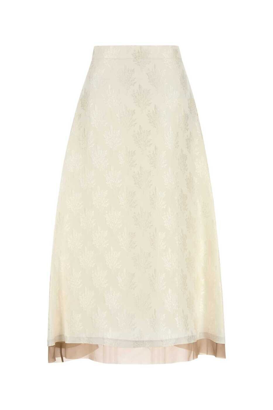 フェンディ FENDI スカート レディース ホワイト Skirts FQ7665AQ3G F08QQ White 関税 送料無料 2025SS gb｜BRANDSHOP「il Tesoro」