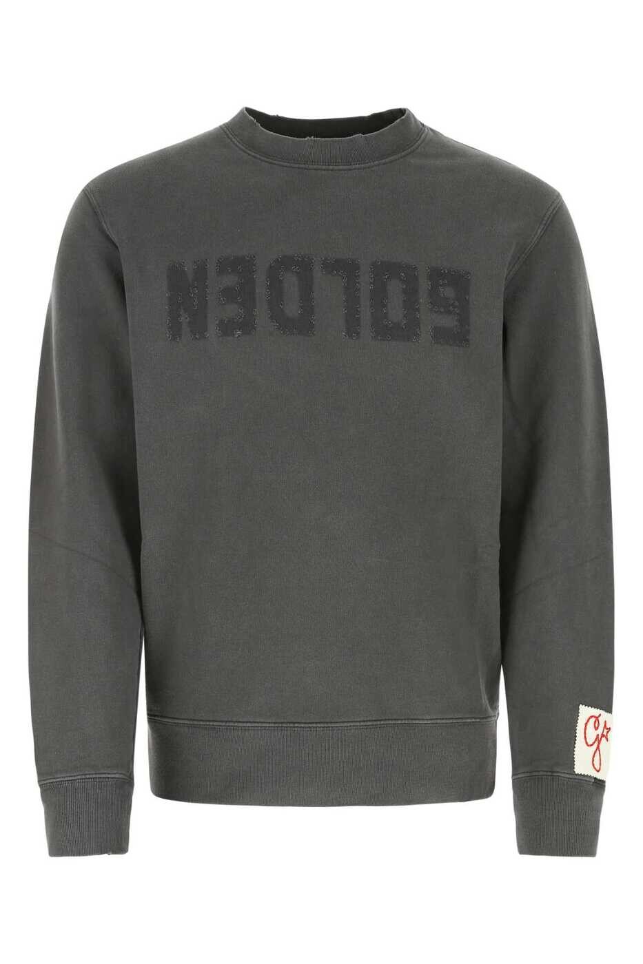 ゴールデン グース デラックス ブランド GOLDEN GOOSE スウェットシャツ トレーナー メンズ グレー Sweatshirts GMP01223P000642 60318 Grey 関税 送料無料 gb｜BRANDSHOP「il Tesoro」
