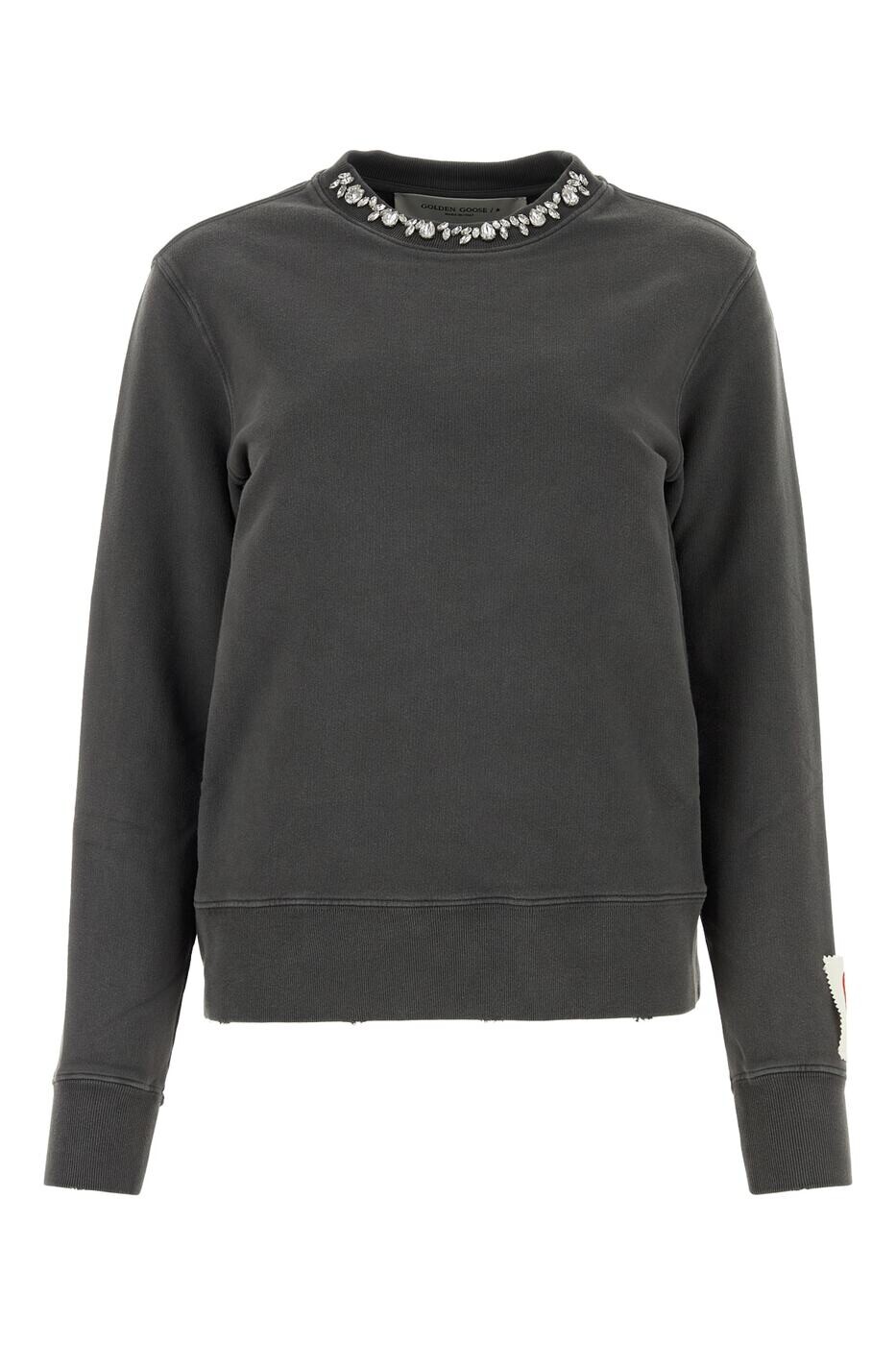 ゴールデン グース デラックス ブランド GOLDEN GOOSE トレーナー レディース グレー Sweatshirts GWP01223P000672 60318 ANTHRACITE 関税 送料無料 2026SS gb|BRANDSHOP「il Tesoro」