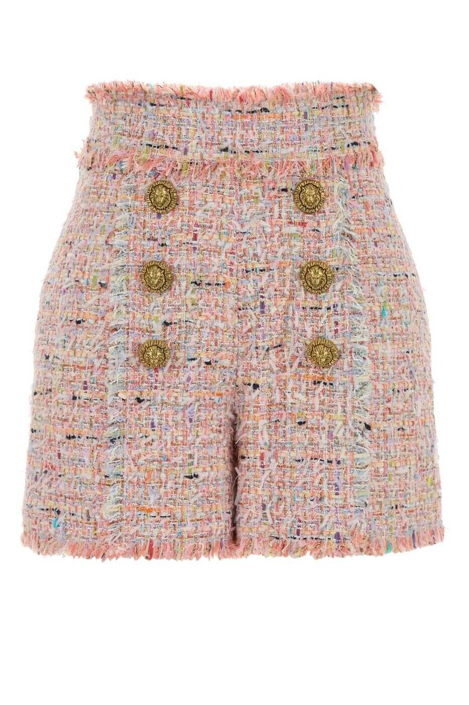 バルマン BALMAIN デニムショーツ ショーツ レディース マルチカラー Denim shorts HF1PA313XM17 AAA Multicoloured 関税 送料無料 2026AW gb｜BRANDSHOP「il Tesoro」